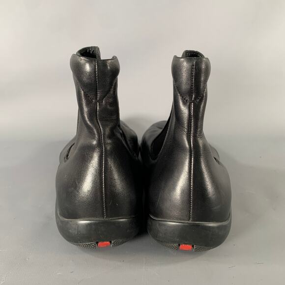 PRADA SPORT Size 9 Black Leather Boots main image 6